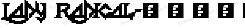 Lady Radical字体转换